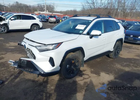 2023 Toyota Rav4 Se Hybrid из США, поврежденный, VIN 4T3T6RFV3PU121937